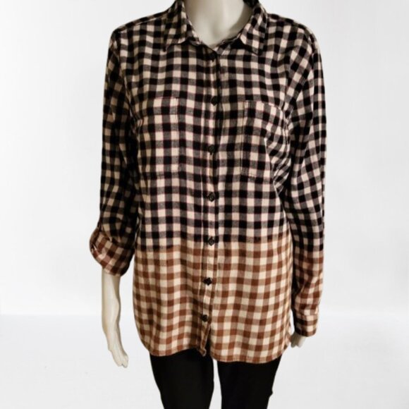 Upcycled 'Stranger Things' flannel shirt - Picture 2 of 11